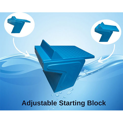 Adjustable Starting Block - Application: Pool