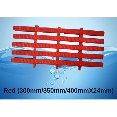 Red (300mm 350mm 400mmx24mm) Swimming Pool Gratings