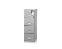 Godrej Fire Safe Filing Cabinet with 2-Hour Fire Resistance - 1600 x 552 x 805 mm, Grey | High Security Dual Control Lock, Drawer Isolation Catch, Insulated Drawers