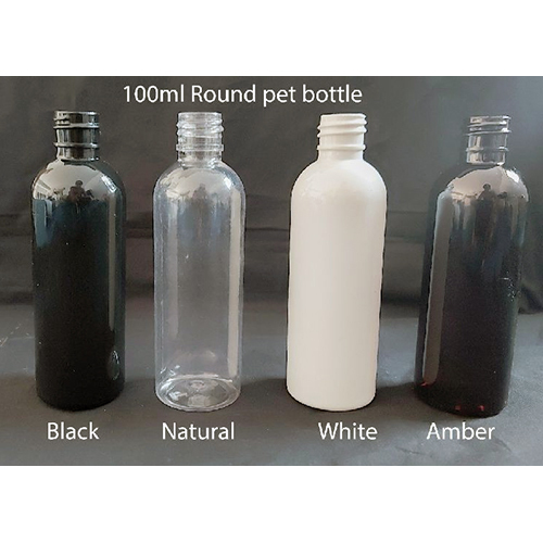 100ml round bottle 4 color available