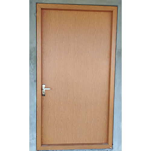 Metal Wooden Finish Door