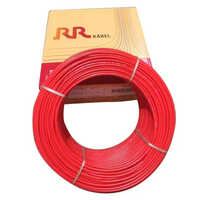 Rr Kabel House Wire - Copper Material, Red Size, Black Color | Commercial Use, Includes Warranty