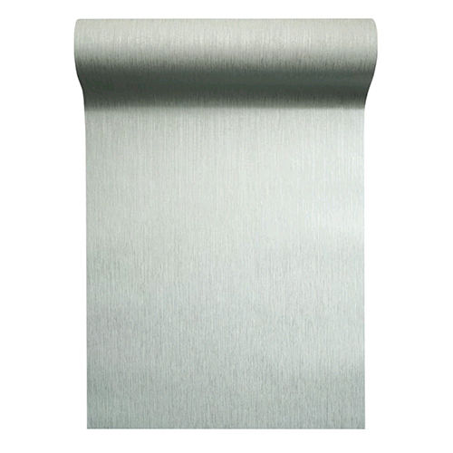 Non Woven Uni Lines Mint Green Wall Paper