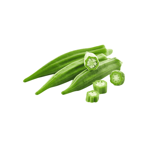 Fresh Ladyfinger - Raw, Green Pod-like Vegetable | Versatile Ingredient for Global Cuisines, Ideal for Gumbo, Bhindi Masala, and Bamia Dishes
