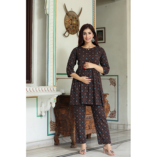 Ladies Brown Cord Set