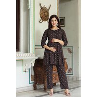 Ladies Brown Cord Set