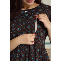 Ladies Brown Cord Set