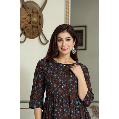 Ladies Brown Cord Set