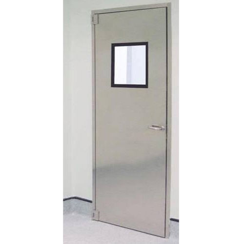 Stainless Steel Swing Hospital Door Application: Industrial