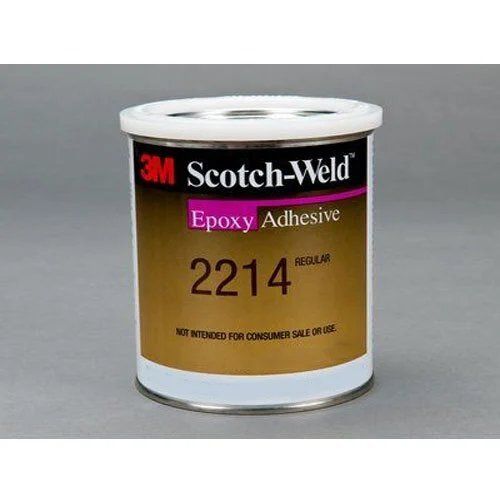 Off White 3M Scotch Weld Epoxy And Acrylic Adhesive 2214 Quart Pack