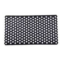 Black Rubber Hollow Mats