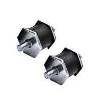 Hexagonal Anti Vibration Mounts - Aluminum & Iron, Various Sizes Available, Engine Mounts with Warranty for Enhanced Stability and Vibration Isolation