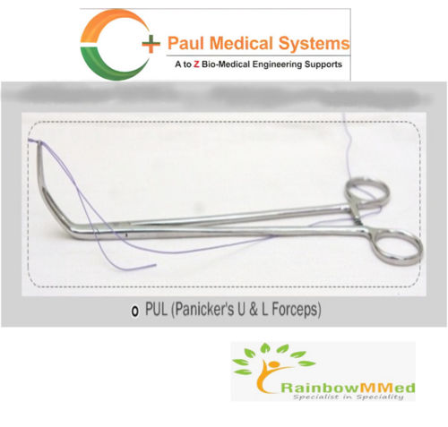 Panickers Universal Ligation Forceps P.U.L Forceps - Material: Steel