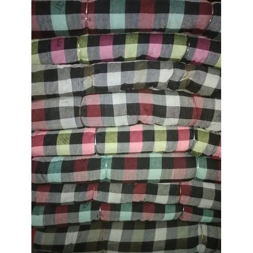 Soft Check Mattress Fabric