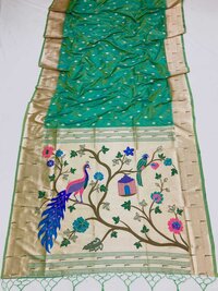 New Concept Adorable Design Beautiful pure soft banarasi lichi silk heavy saree