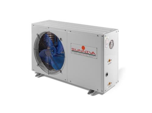 White Mono Block Heat Pump