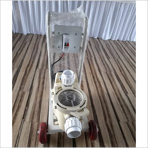 White Rio Swimming Pool Trolly Pump