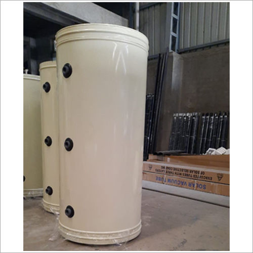 White 200Ltr Ms Storage Tank