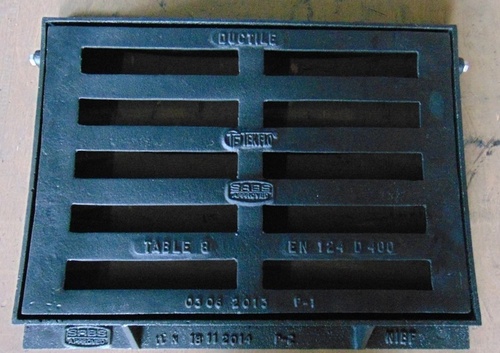 TABLE 8 FRAME AND GRATE