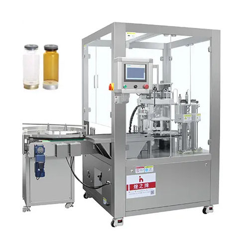 Automatic Injection Vaccine Vial Spray Filling Capping Machine