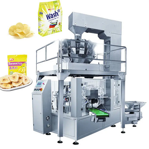 Automatic Sugar Leaves Tea Kraft Paper Bag Filling Sealing Packing Machine