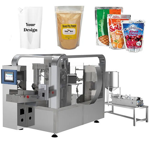 Silver Automatic Doypack Tomato Paste Filling Machine