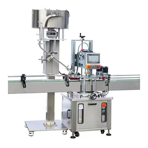 Automatic Cosmetic Oil Jar Filling Capping Labeling Machine