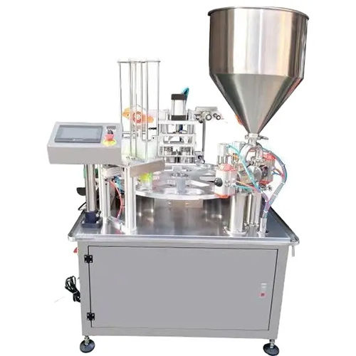 Silver Automatic Chinese Tea Pod Cup Filling Sealing Machine