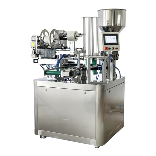 Automatic Rotary Plastic Cup Filling Sealing Machine