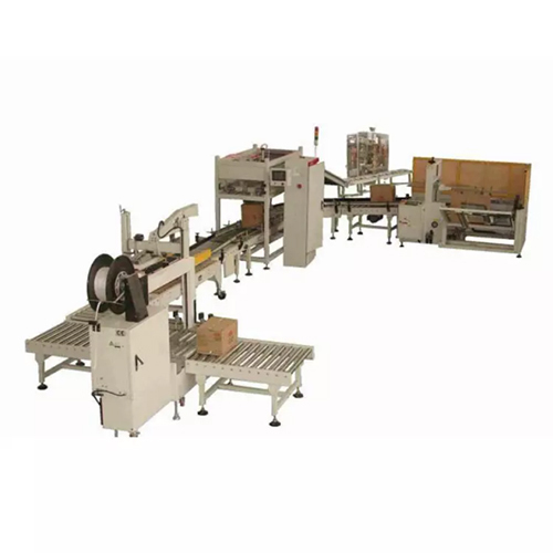 Automatic Bottle Can PET Bottle Linear Carton Box Case Packing
