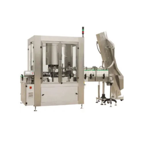 Silver Automatic Rotary Capping Machine