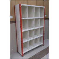 Steel Pigeon Hole Rack - White Steel Design | Durable Storage Solution For Organizing Items Efficiently