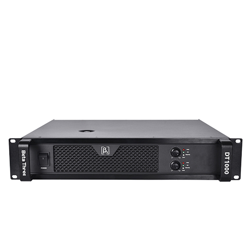 Black Dt1000 Professional Class D Amplifier