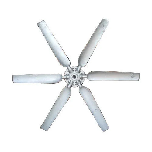 White Aluminium Fan Blades
