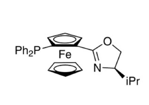 R R 2 4 i Propyloxazolin 2 yl ferrocenyl diphenylphosphine