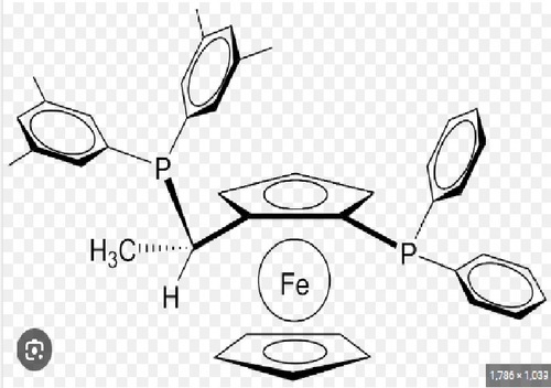 S1R2 Diphenylphosphino)ferrocenyl ethyldi 3 5 xylyl phosphine