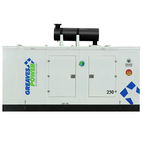 250 KVA Greaves Power Air Cooled Diesel Generator