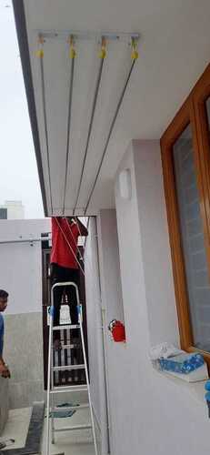 Apartment ceiling mounted cloth drying hangers in Poondi Chennai