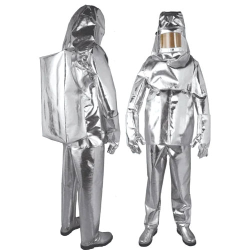 Aluminum Fire Proximity Suit - Color: Multicolored