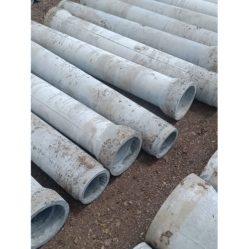 Grey Concrete Cement Pipe