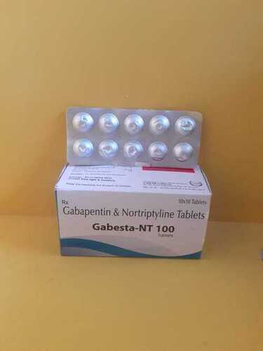 Gabapentin 100mg Notriptyline 10 mg Hydrochloride