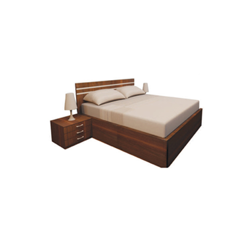 Wooden Single Bed