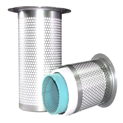 Silver Compressor Separator Filter