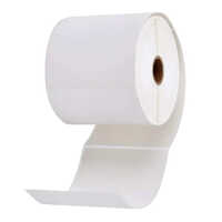 4x6 Inch Plain Paper Shipping Labels - 400 Roll, Durable White Material