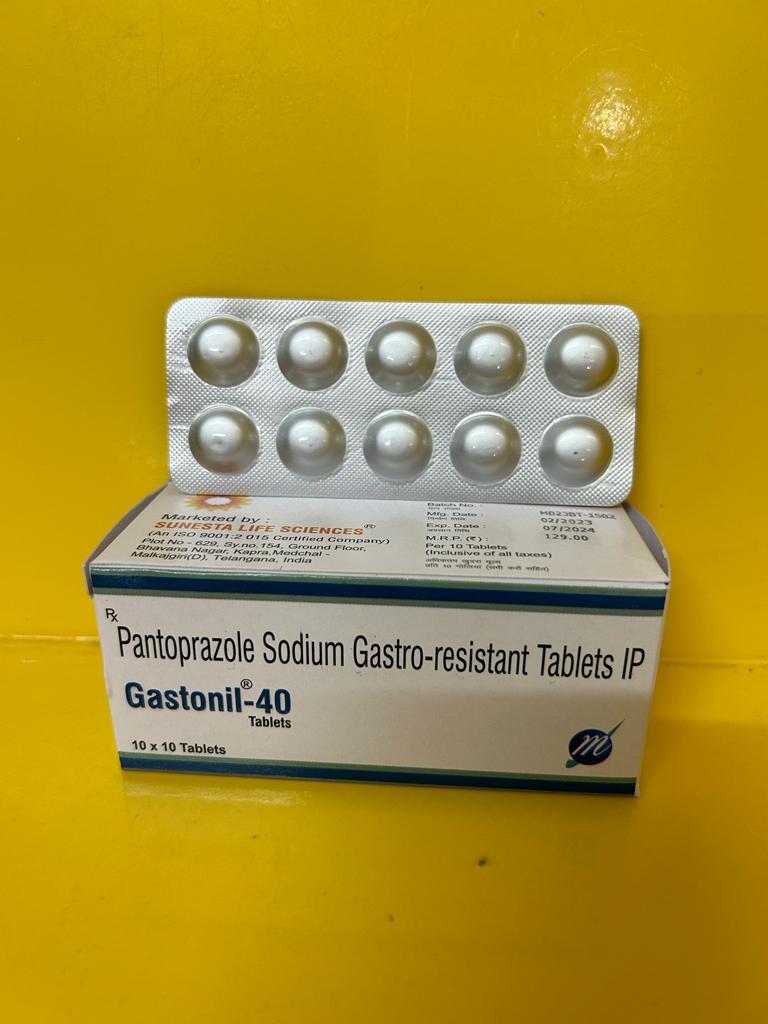 Pantoprazole Gastro Resistance 40mg tablets IP