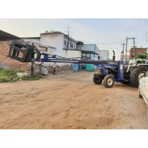 Telescopic Loader With Grabel Bucket