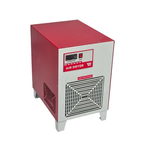 Grey-Red Oil Free Compressor Air Dryer