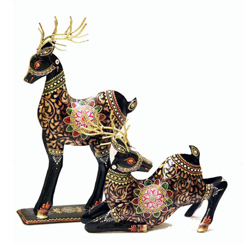 Black Deer Decorative Ornaments For Car