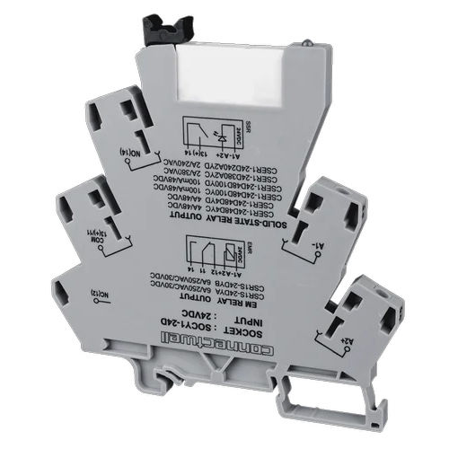 White Grey Cw Csr1S-24Dxb Connectwell Slim Relay