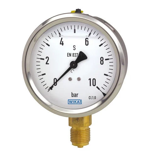 Sliver Wika Pressure Gauge